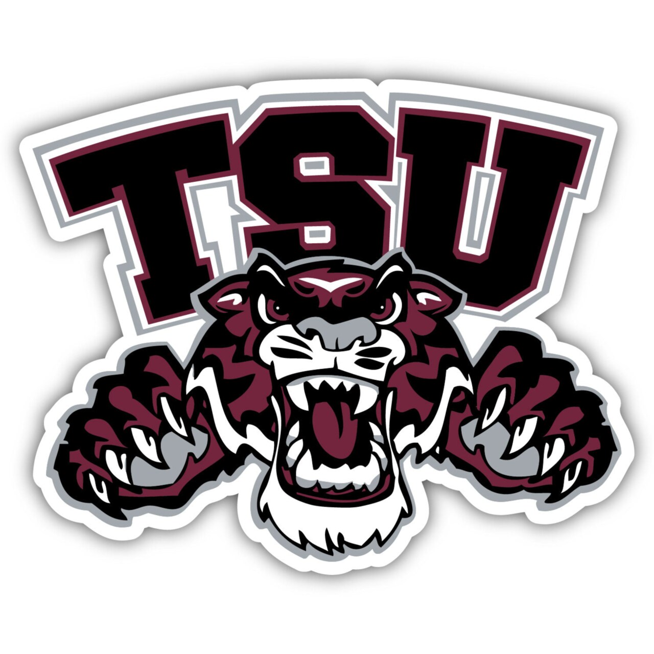 R & R INC. Texas Southern University 2 Inch Vinyl Decal Sticker